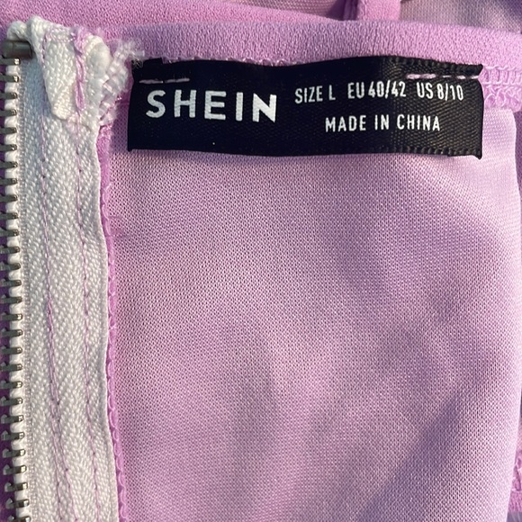 SHEIN Lavender Y2K Feather Top - Picture 7 of 11